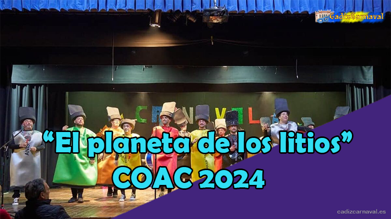 Chirigota El planeta de los litios Carnaval de C diz 2024